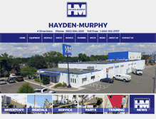 Tablet Screenshot of hayden-murphy.com